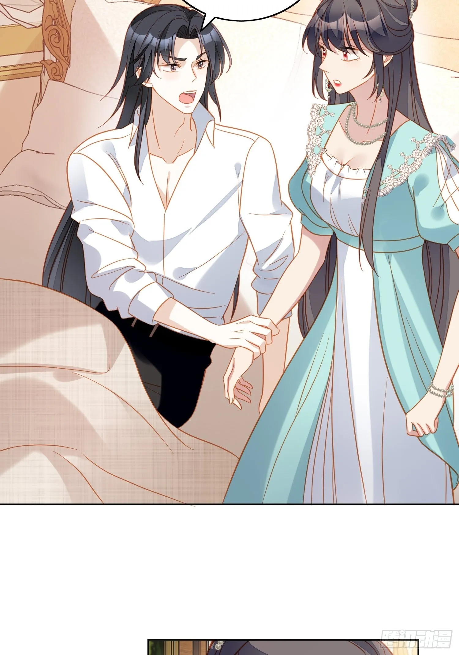 某天穿成恶毒皇后女主结局漫画,第八十一话 他回来了4图