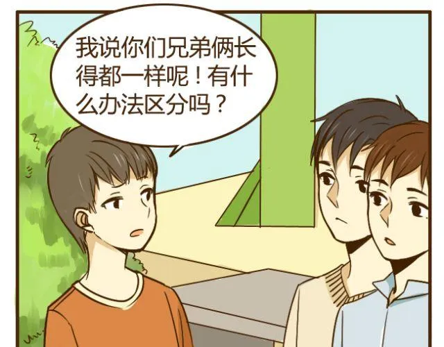 打开哥哥个人图片漫画,第19话 兄弟俩到底谁比较高？5图
