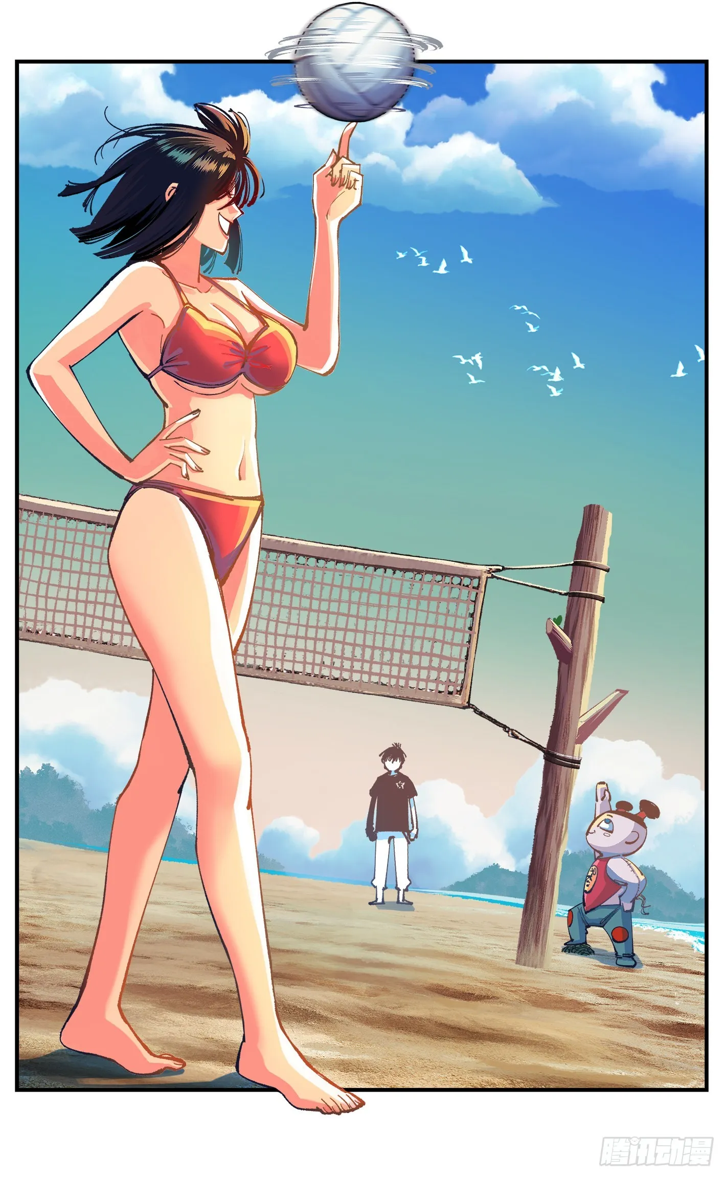 日月同错海山了漫画,第九十一点五回 啥啥之道2图