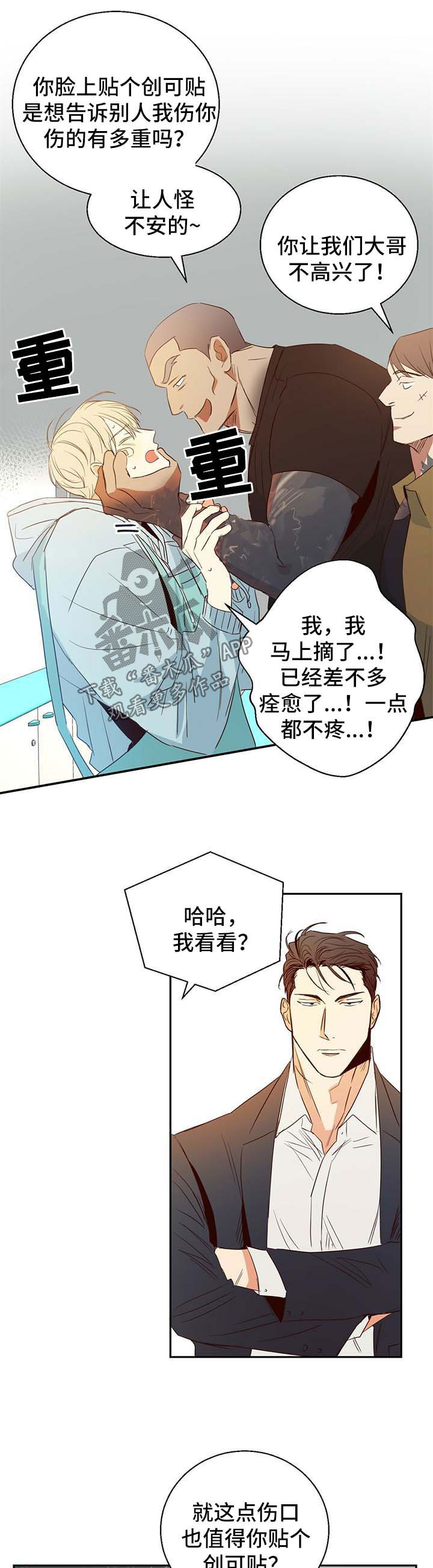危险便利店人物介绍漫画,第19章：霸王餐5图