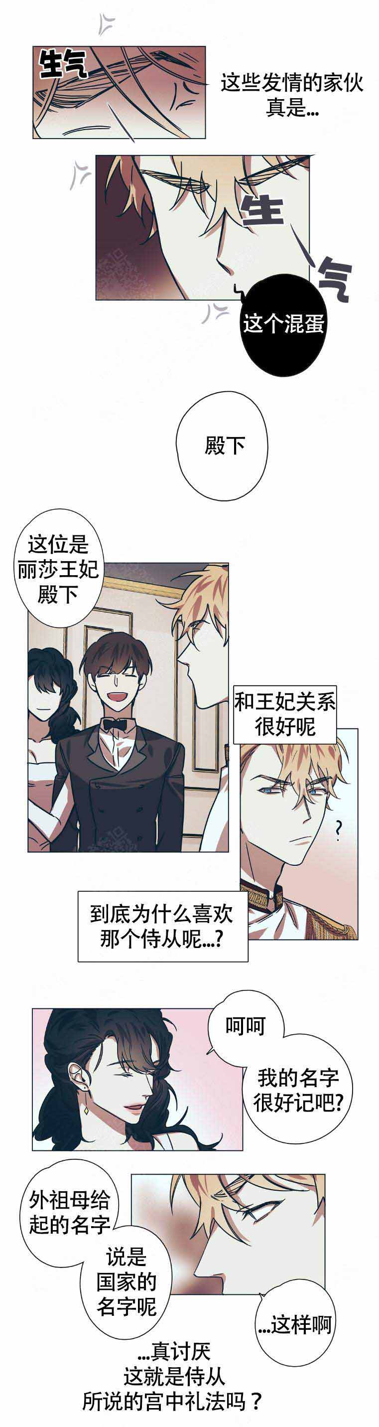 皇家的异国情书漫画,第9话4图
