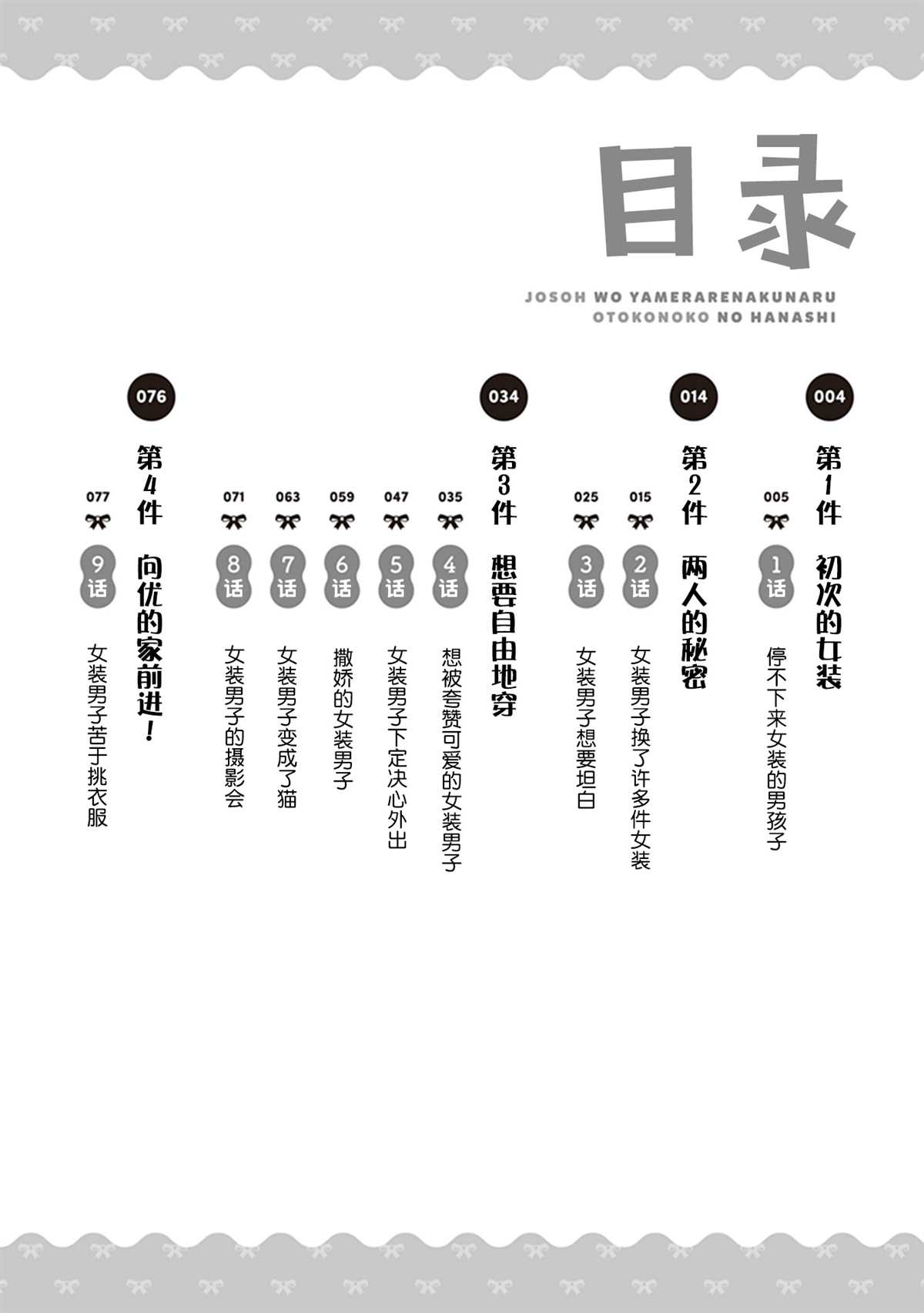 无法停止女装的男孩子漫画,第一卷特典5图