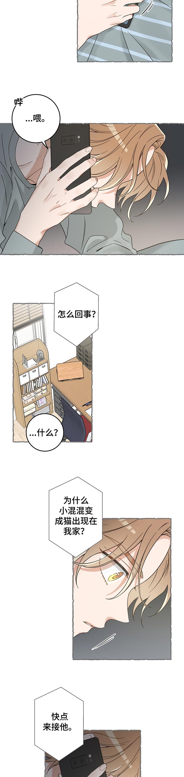 亲爱的喵君漫画,第99章：撒气4图