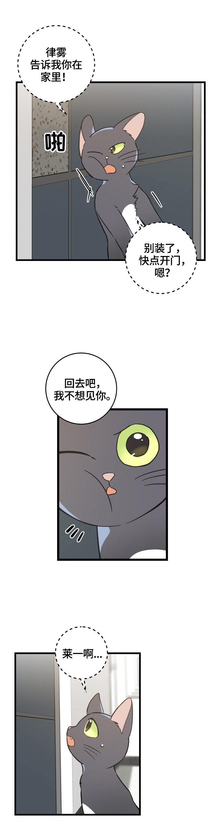 亲爱的喵君漫画里的黑色盒子叫什么漫画,第70章：安慰5图