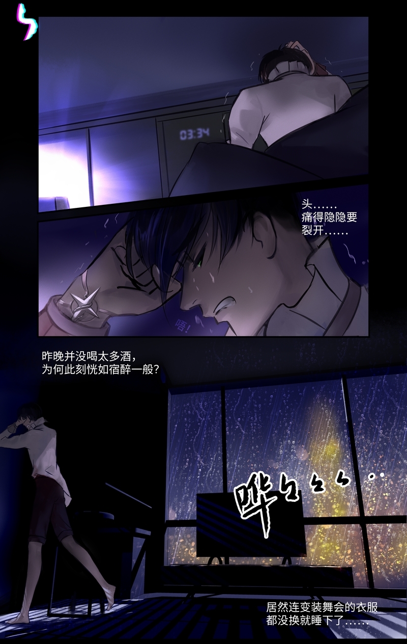 夜行者头像漫画,第2话3图
