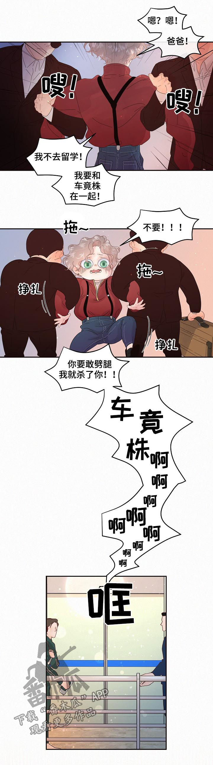 省编办彭旭漫画,第131章： 【番外】强制出国5图