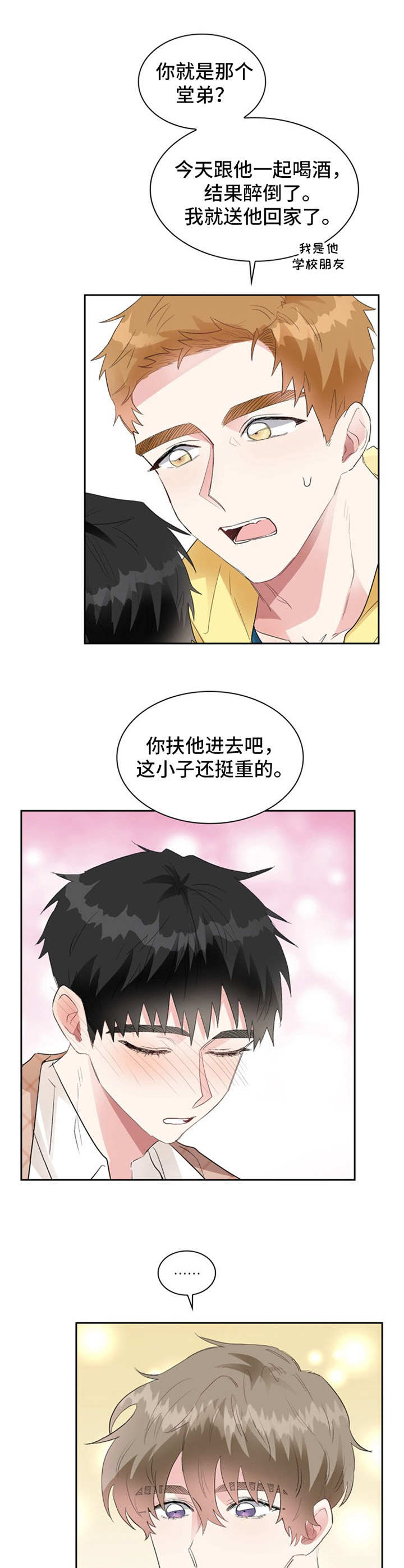 青年助力乡村振兴调研报告漫画,第12章：醉酒4图