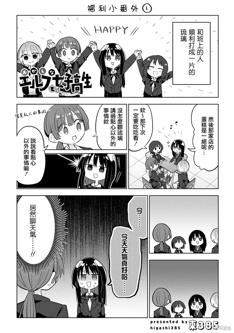 果怪精灵与女高生漫画,番外11图